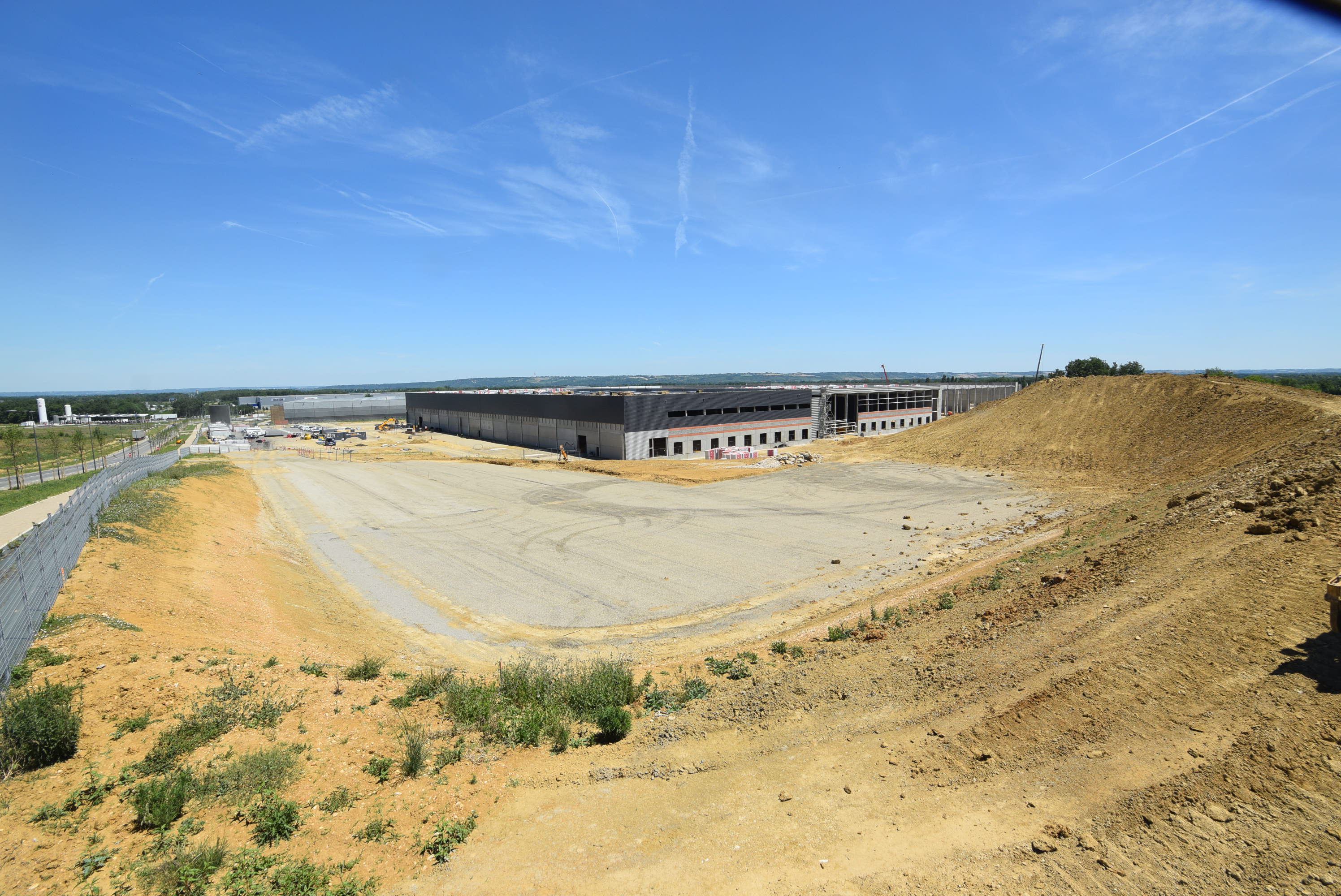 17 juin – Pose bac acier sur cellule 2