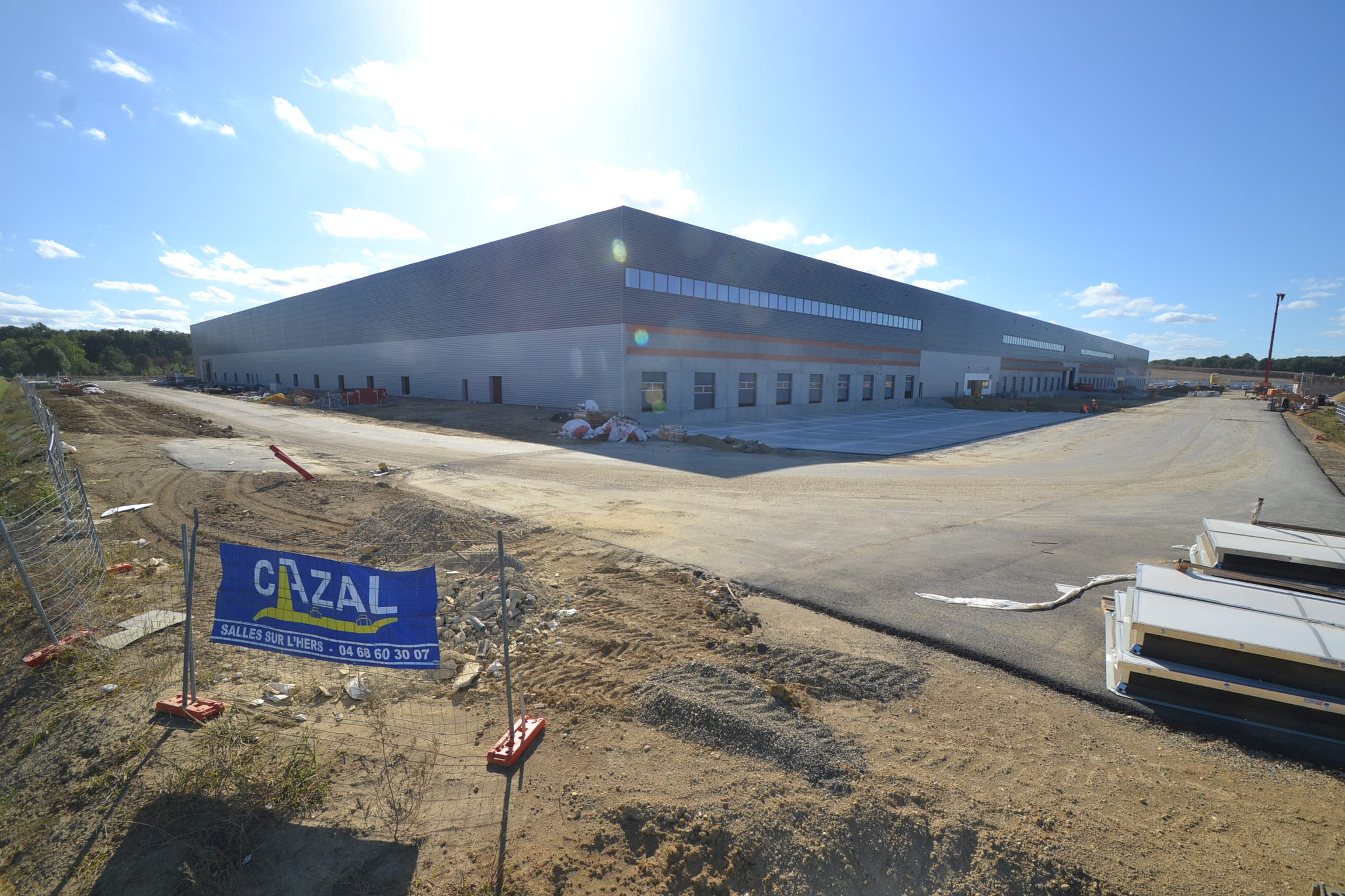 30 septembre – Finalisation du gros oeuvre de la cellule 4