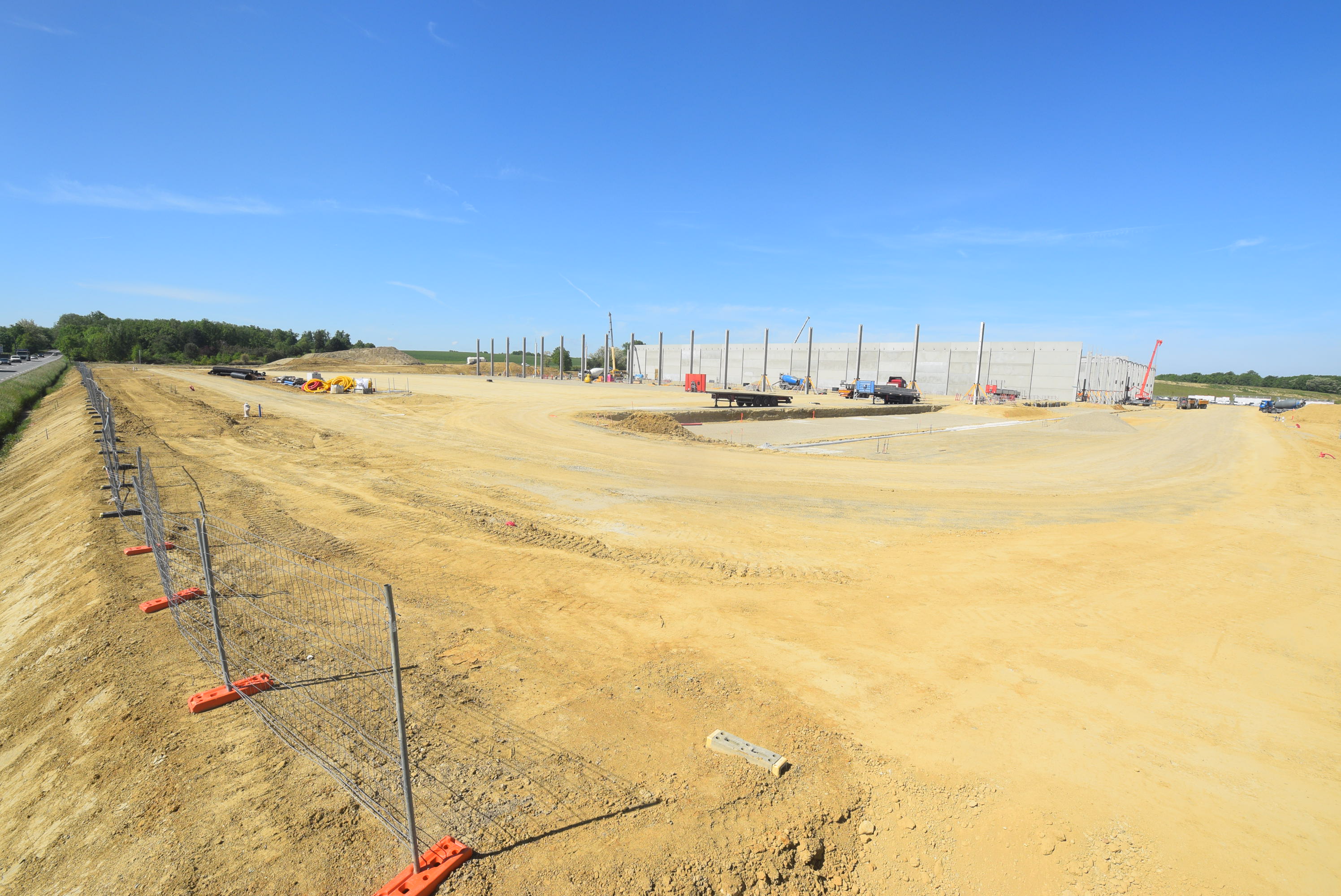 6 mai – Pose des poteaux cellule 3